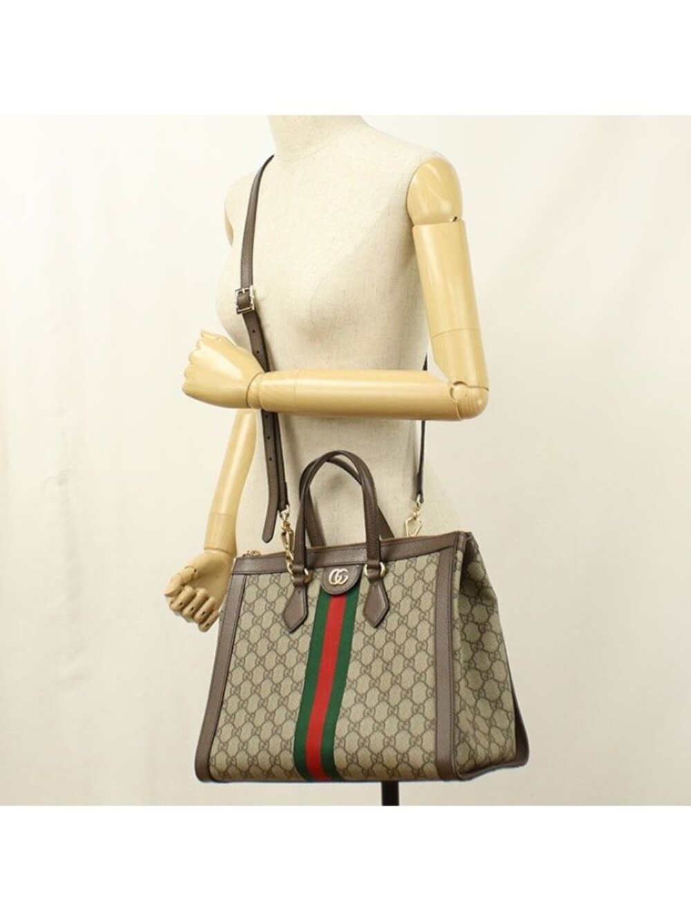 Gucci 2-Way Ophidia Tote GG Supreme Leather - Picture 8 of 8
